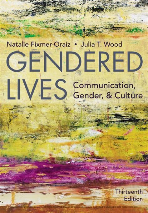 Gendered Lives: Communication, Gender and Culture Ebook PDF